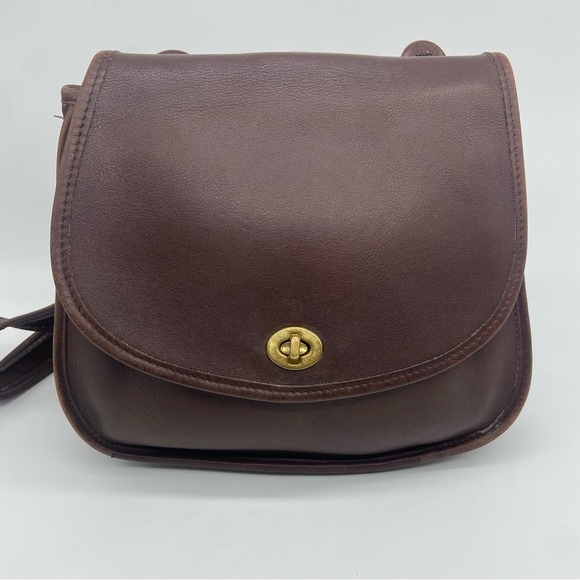 Coach Bags Rare Vintage Coach Saddle Bag 9988 Brown Poshmark